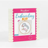 Hawthorn Handmade-Puffin on White Embroidery Kit-embroidery kit-gather here online