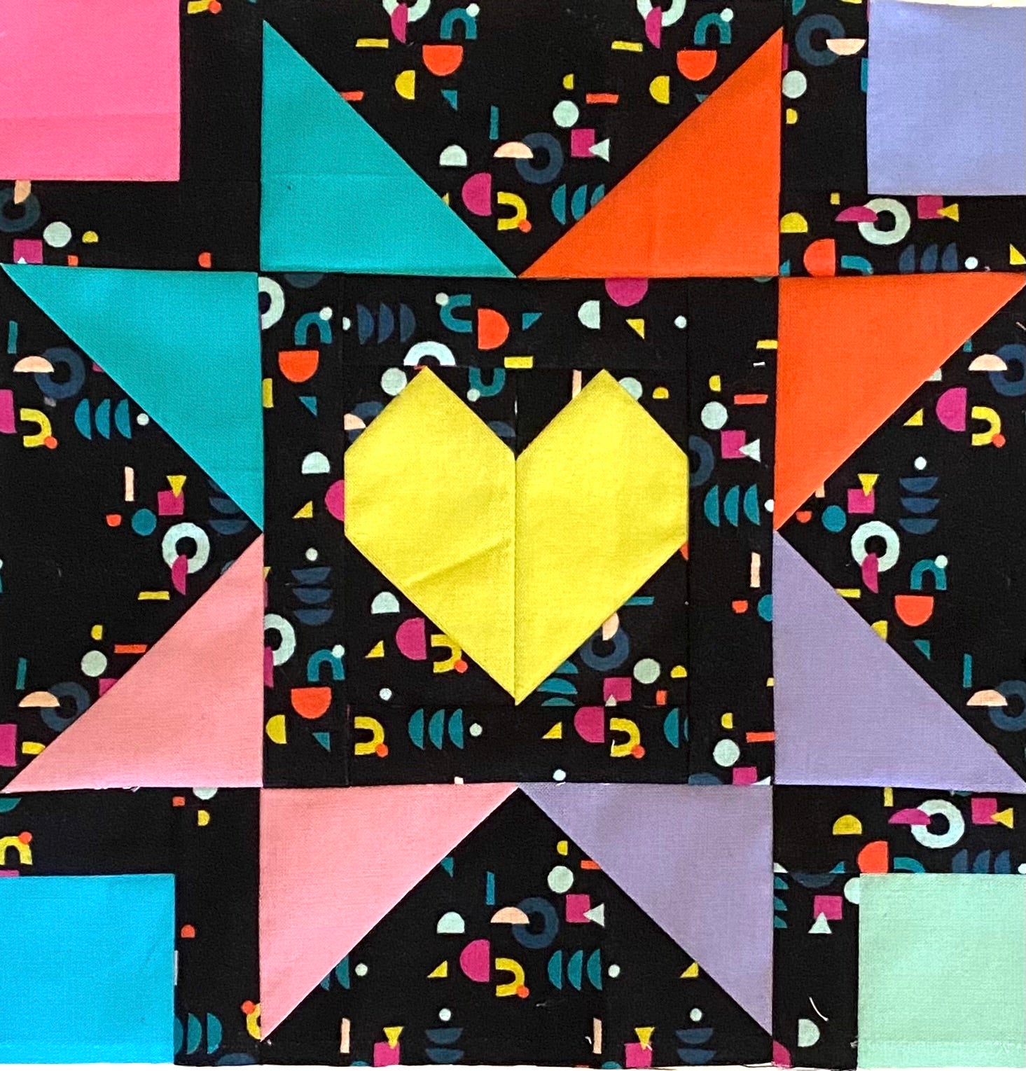 Patchwork Heart Block – gather here online