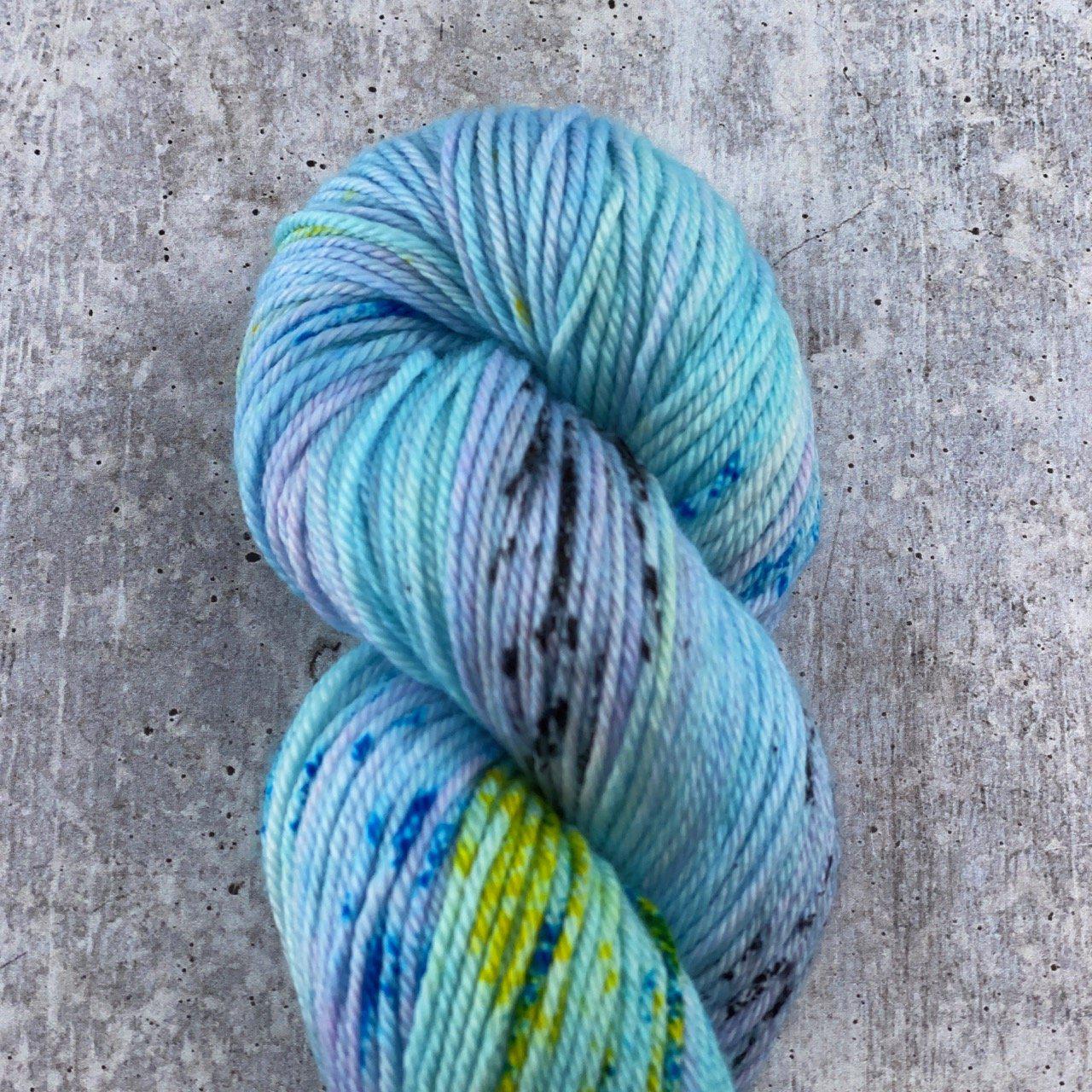 Hedgehog Fibres-Merino DK-yarn-Budgie-gather here online