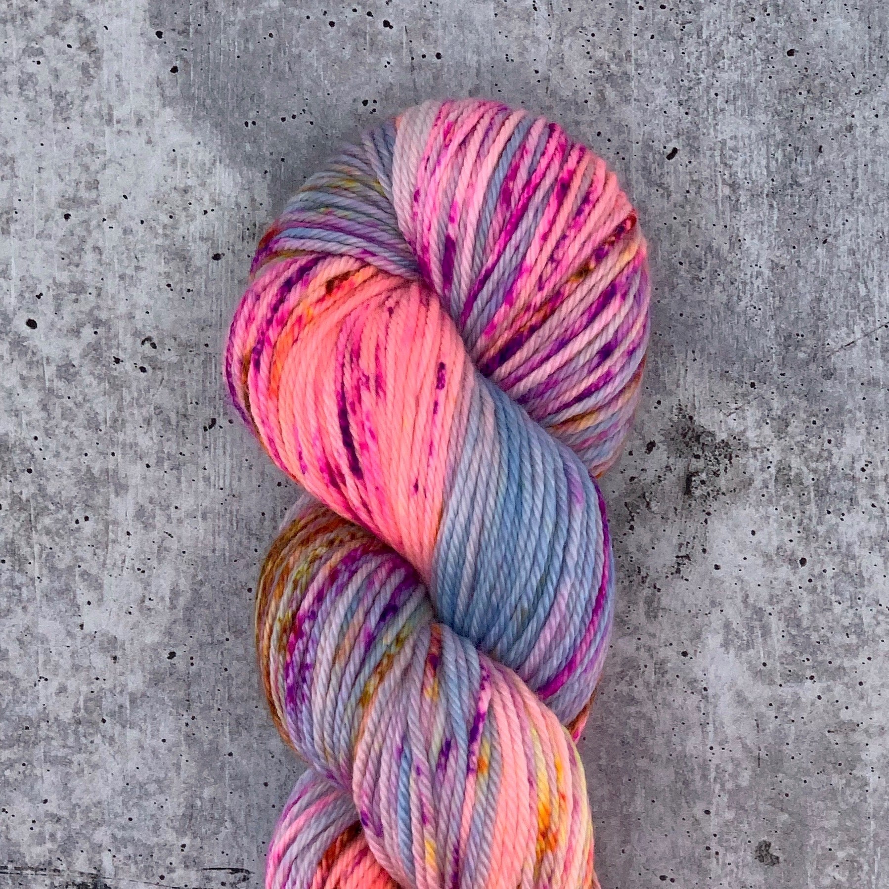 Hedgehog Fibres-Merino DK-yarn-Sweet Pea*-gather here online