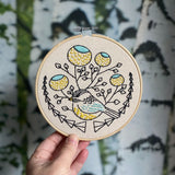 Hook, Line & Tinker-Chickadee Embroidery Kit-embroidery kit-gather here online