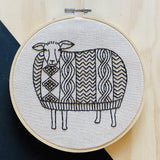 Hook, Line & Tinker-Sweater Weather Embroidery Kit-embroidery/xstitch kit-gather here online
