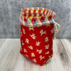 One of a Kind Drawstring Project Bags