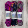 Hedgehog Fibres-Sock Yarn Coordinated Bundle of 3-yarn-Set J-gather here online