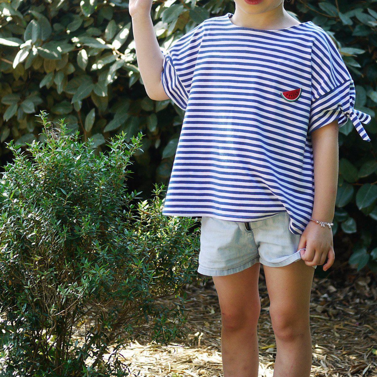 Ikatee-Peony Top-sewing pattern - kids-gather here online
