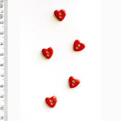 Incomparable Buttons-Tiny Red Hearts-button-gather here online