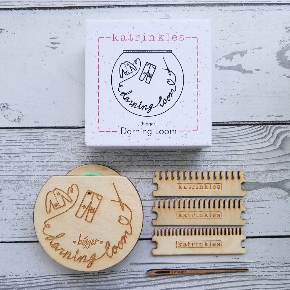 Argyle Darning and Mending Small Loom Kit by Katrinkles