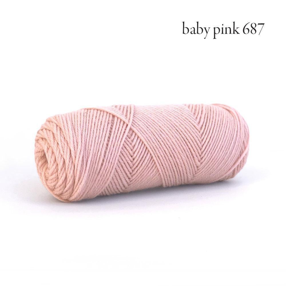 Kelbourne Woolens - Germantown - 687 Baby Pink - gatherhereonline.com