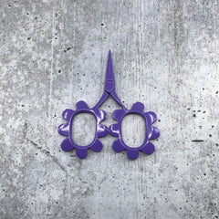 Kelmscott Designs-Flower Power Scissors-notion-Lilac-gather here online