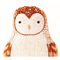 Kiriki Press-Barn Owl DIY Embroidery Kit-embroidery/xstitch kit-Default-gather here online