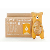 Kiriki Press - Bear DIY Embroidery Kit - Default - gatherhereonline.com