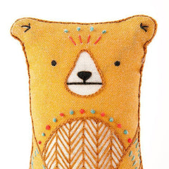 Kiriki Press - Bear DIY Embroidery Kit - Default - gatherhereonline.com