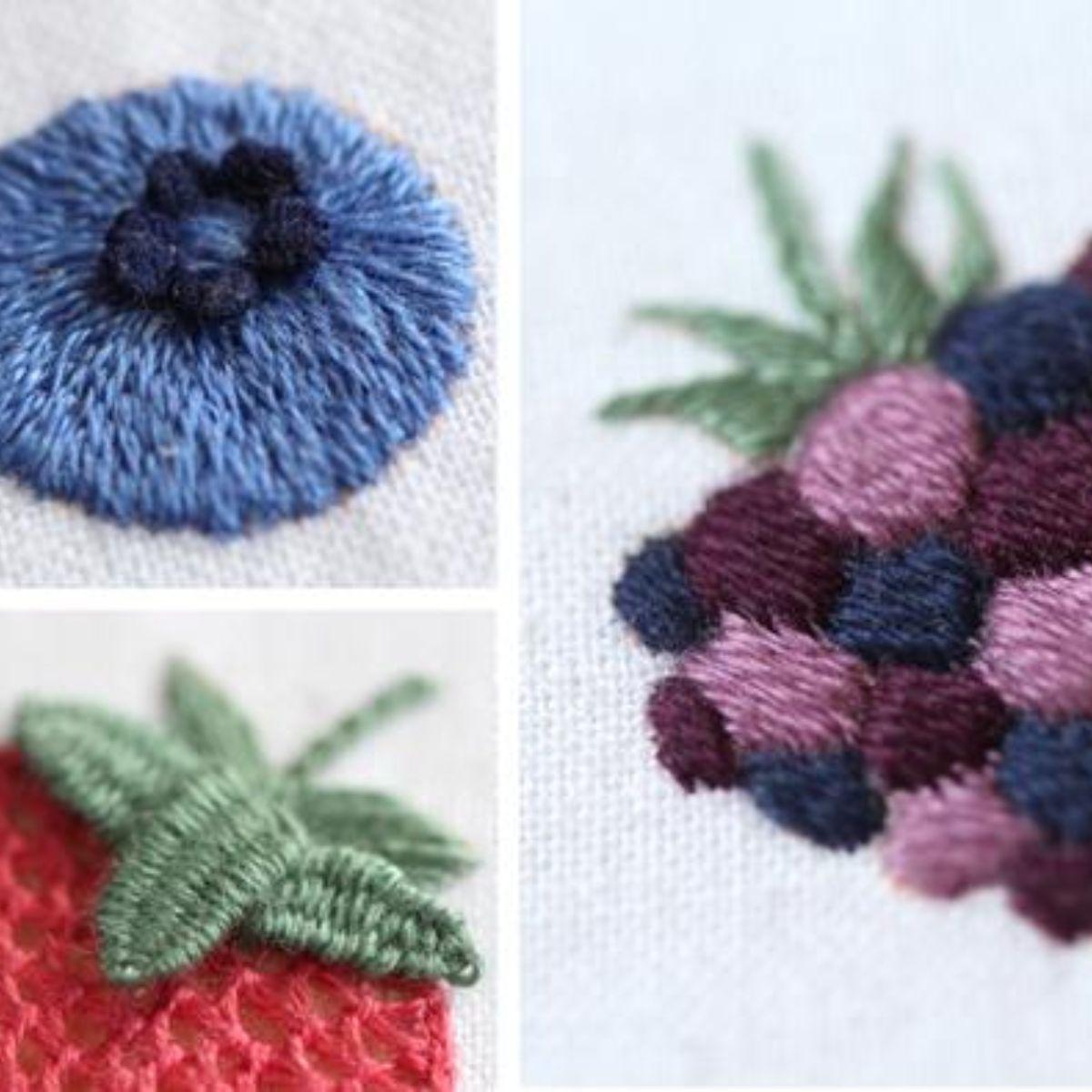 Kiriki Press-Berries Embroidery Stitch Sampler-embroidery kit-gather here online