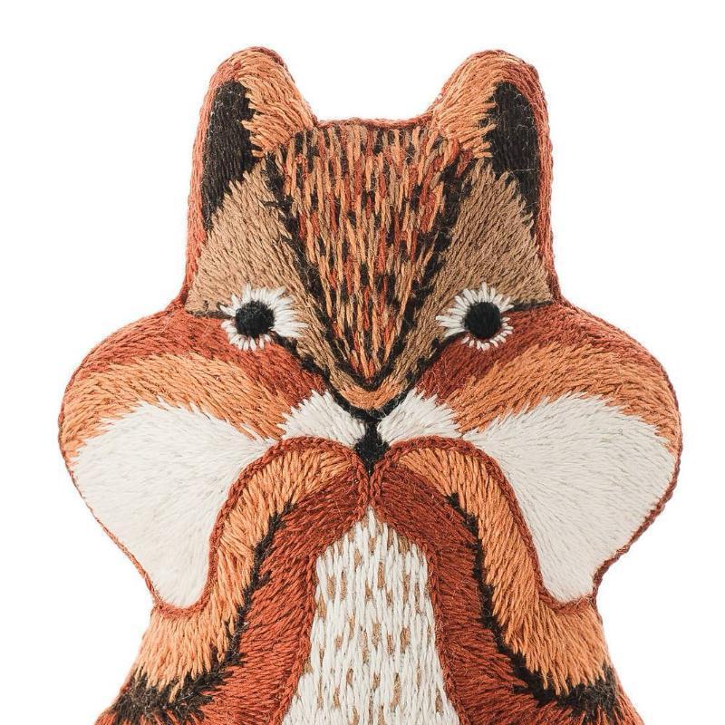 Kiriki Press - Chipmunk DIY Embroidery Kit - Default - gatherhereonline.com