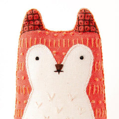 Kiriki Press - Fox DIY Embroidery Kit - Default - gatherhereonline.com
