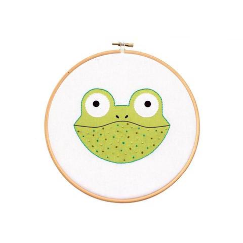 Kiriki Press - Froggie Hoop Art Kit - Default - gatherhereonline.com