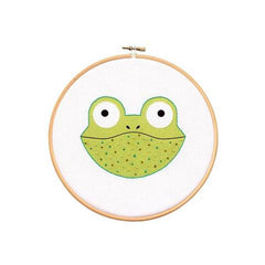 Kiriki Press - Froggie Hoop Art Kit - Default - gatherhereonline.com
