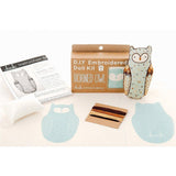 Kiriki Press - Horned Owl DIY Embroidery Kit - Default - gatherhereonline.com