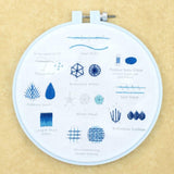 Kiriki Press-Intermediate Embroidery Stitch Sampler-embroidery kit-gather here online
