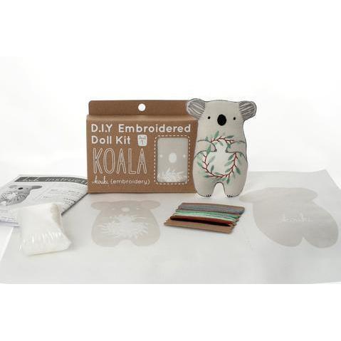 Kiriki Press - Koala DIY Embroidery Kit - Default - gatherhereonline.com