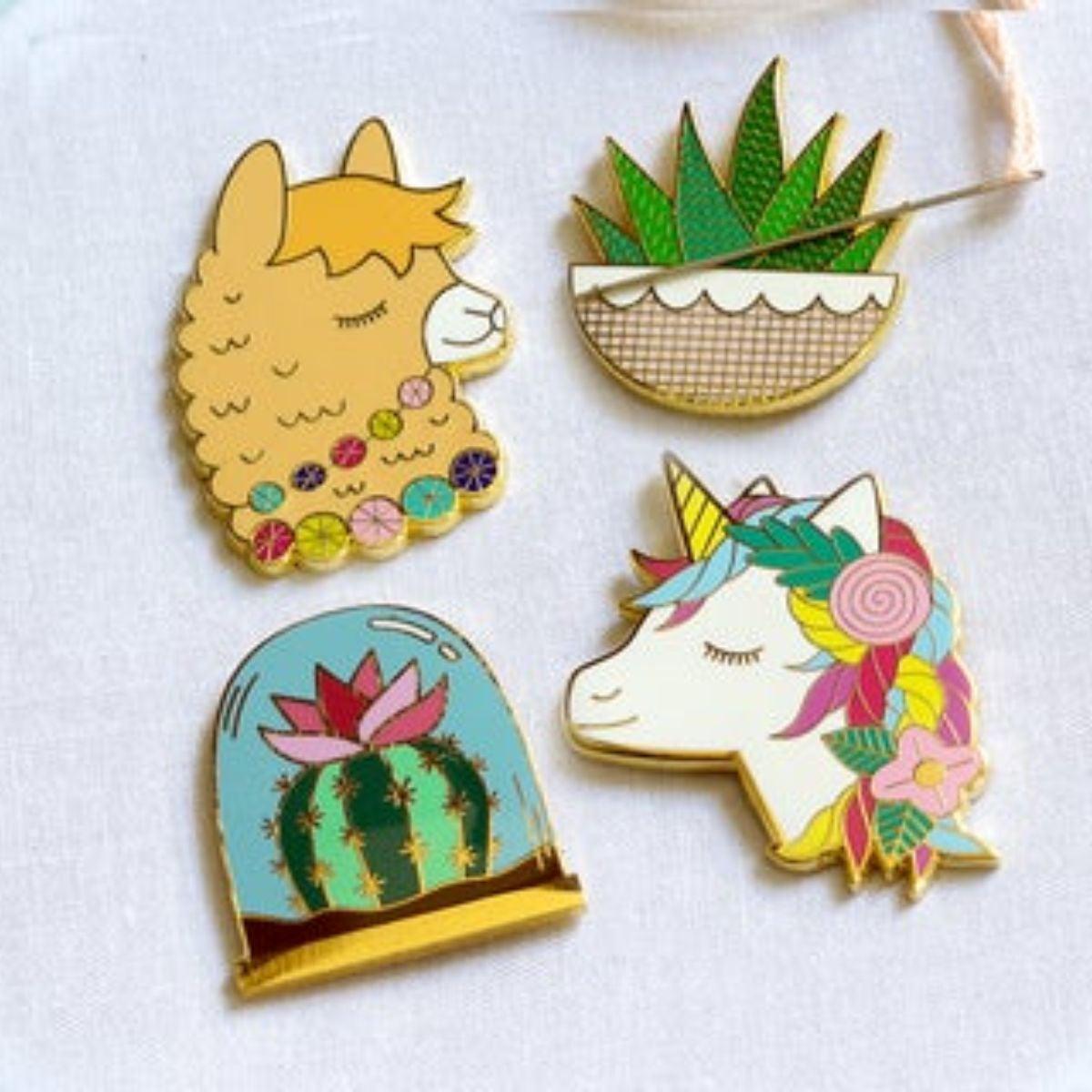 Kiriki Press-Magnetic Needle Minder - Llama-notion-gather here online