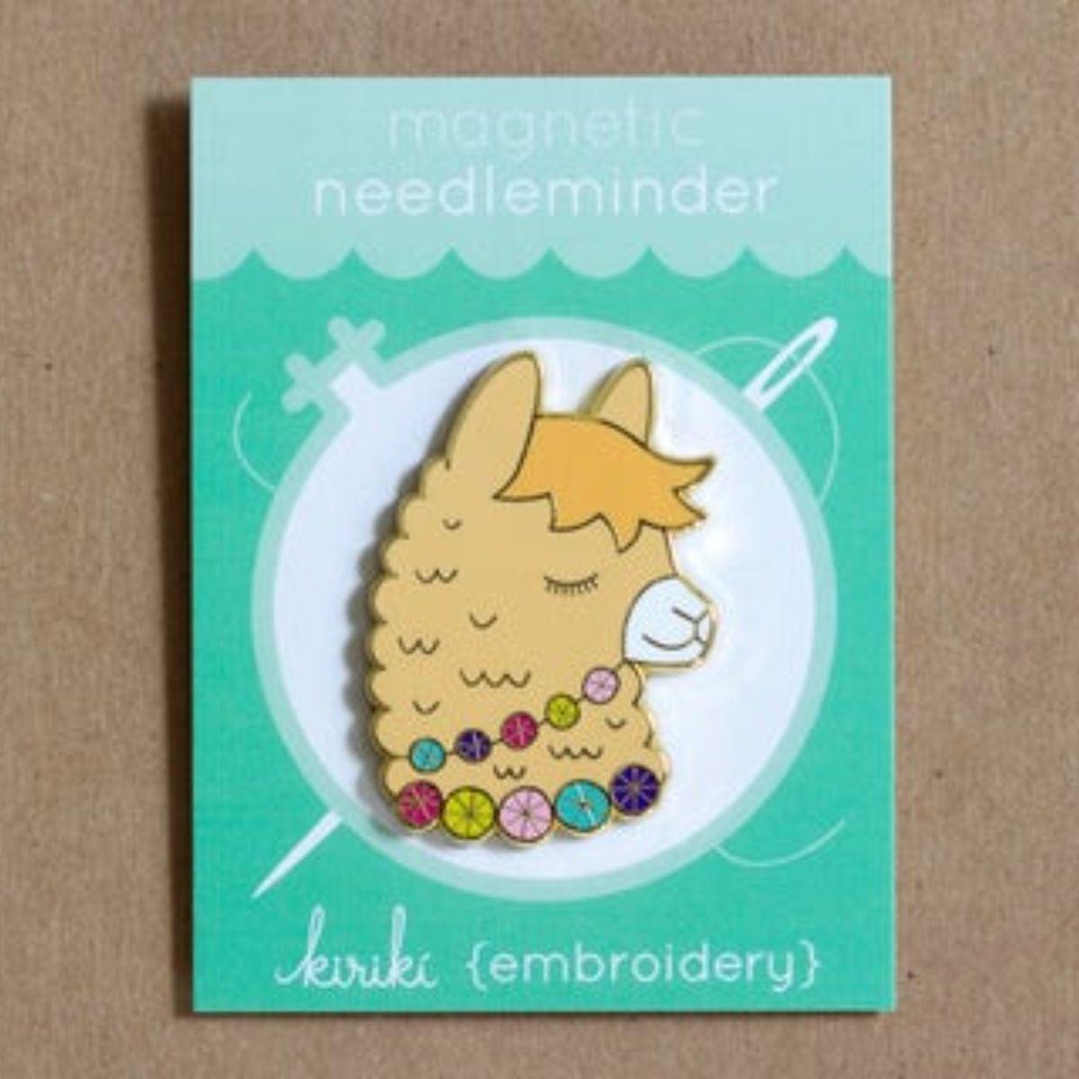 Kiriki Press-Magnetic Needle Minder - Llama-notion-gather here online