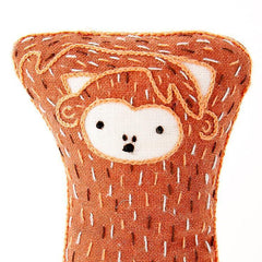 Kiriki Press - Monkey DIY Embroidery Kit - Default - gatherhereonline.com