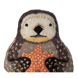 Kiriki Press-Otter DIY Embroidery Kit-embroidery/xstitch kit-Default-gather here online