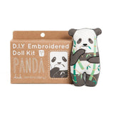 Kiriki Press - Panda DIY Embroidery Kit - Default - gatherhereonline.com