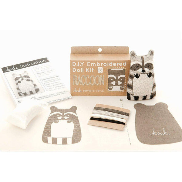 Raccoon DIY Embroidery Kit – gather here online