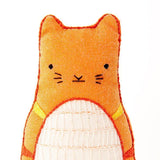 Kiriki Press - Tabby Cat DIY Embroidery Kit - Default - gatherhereonline.com