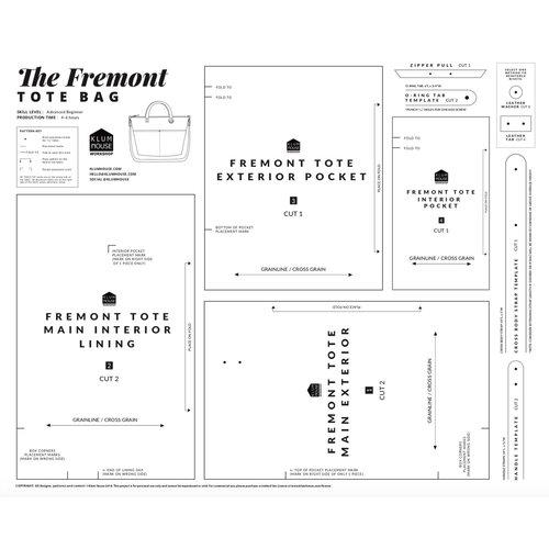 Klum House Workshop-Fremont Tote Pattern-sewing pattern-Default-gather here online