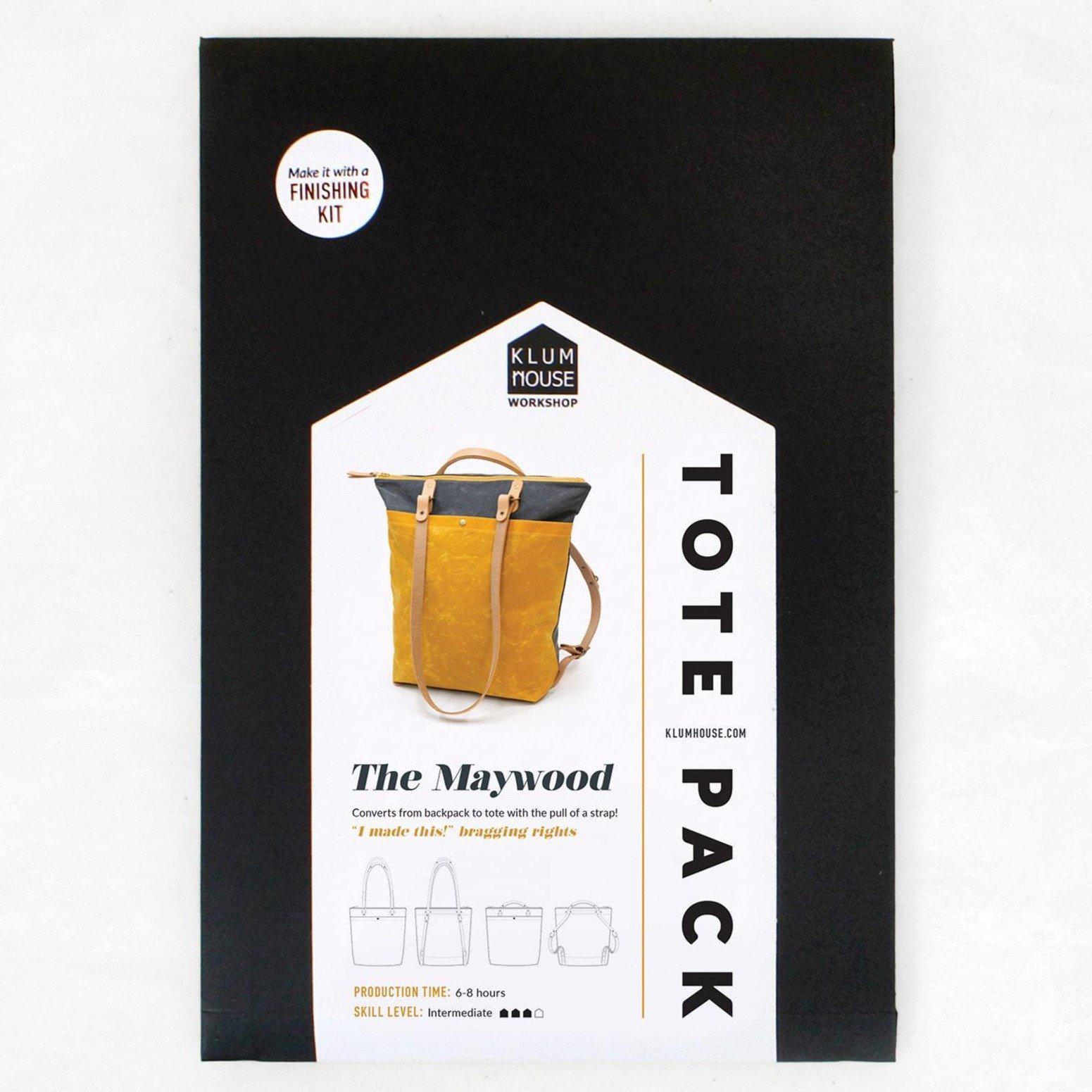 Klum House Workshop-Maywood Totepack Pattern-sewing pattern-gather here online
