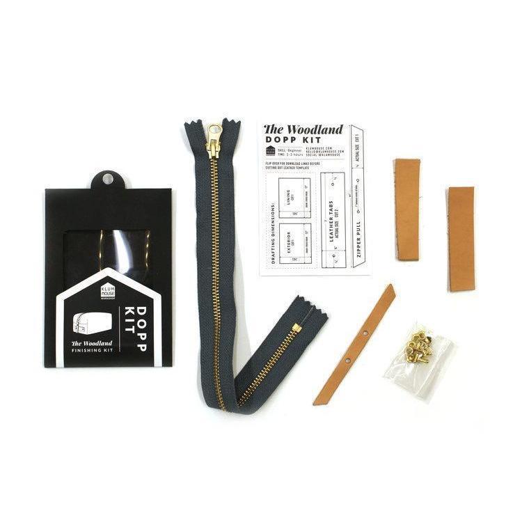 Klum House Workshop - DOPP KIT Hardware Finishing Kit - Black & Black - - gatherhereonline.com