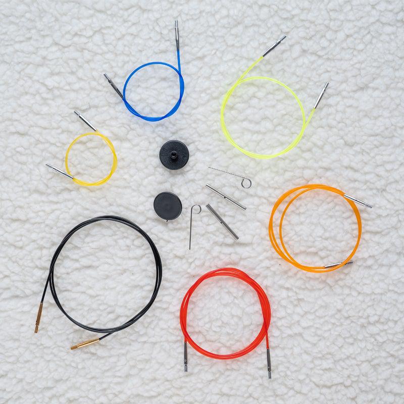 Interchangeable Knitting Needle & Tunisian Crochet Cables