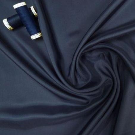 Lady McElroy - French Navy - Lotus Viscose/Acetate Lining - - gatherhereonline.com