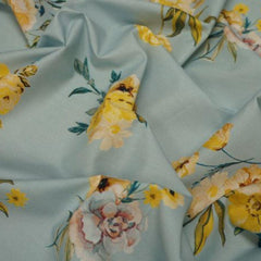 Lady McElroy-English Bloom on Cotton Marlie Lawn-fabric-Default-gather here online