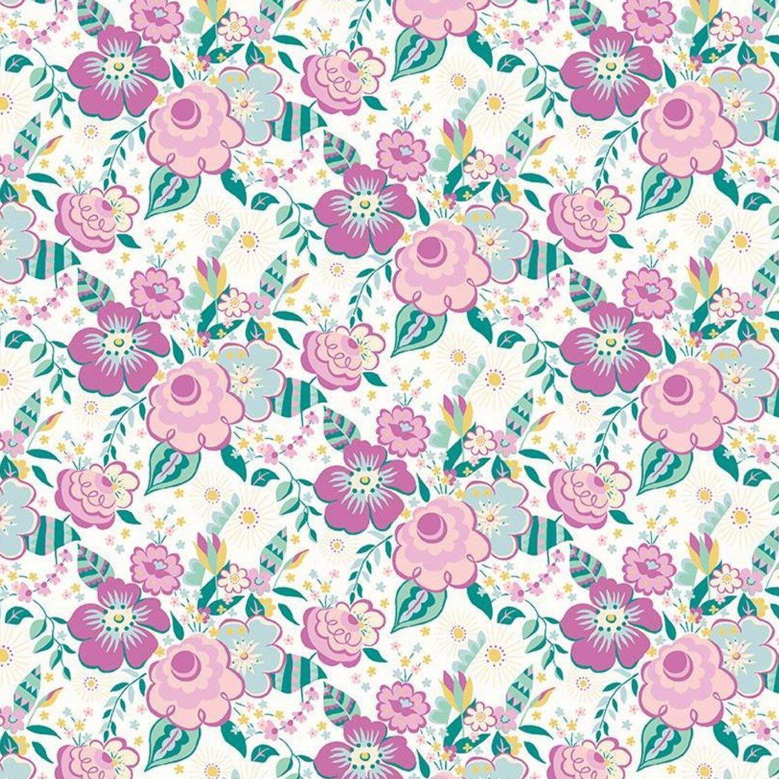 Liberty Fabrics-Lindy Pop Pink-fabric-gather here online