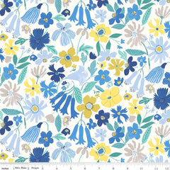Liberty Fabrics-Watercolor Garden Sketchbook Bloom-fabric-gather here online