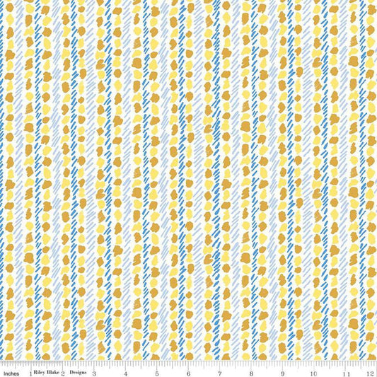 Liberty Fabrics-Watercolour Garden Studio Stripe-fabric-gather here online