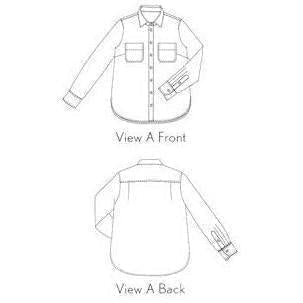 Liesl + Co-Classic Shirt Pattern-sewing pattern-gather here online