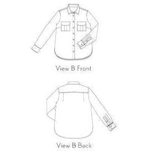 Liesl + Co-Classic Shirt Pattern-sewing pattern-gather here online