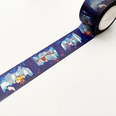 Little Red House-Wide Forest Animal Hide and Seek Washi Tape-notion-gather here online