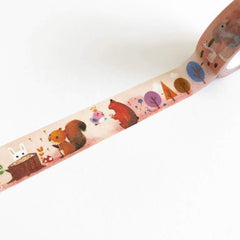 Little Red House-Forest Animals Washi Tape-notion-gather here online