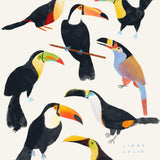 Lizzy House-Toucan Party Postcard-greeting card-gather here online