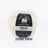 Loopy Mango-Dream-yarn-Polar Bear-gather here online