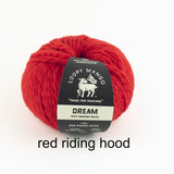 Loopy Mango-Dream-yarn-Red Riding Hood-gather here online