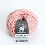 Loopy Mango-Merino No. 5-yarn-Bubblegum-gather here online
