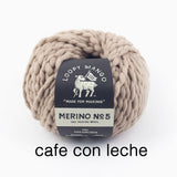 Loopy Mango-Merino No. 5-yarn-Cafe con Leche-gather here online