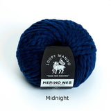 Loopy Mango-Merino No. 5-yarn-Midnight-gather here online